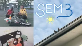 sem 3 vlog! ☁️ &bull;kyuem