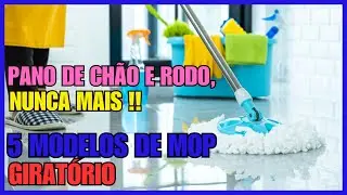 Os 5 Melhores Mop Girat&oacute;rio de 2024🧹🎥Qual Melhor Mop Girat&oacute;rio para Comprar?