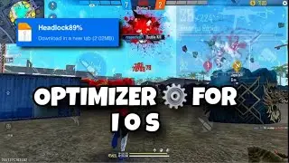 OPTIMIZER IOS FREE FIRE ⚙️ | IOS DNS FILE | IOS PANEL 🔥
