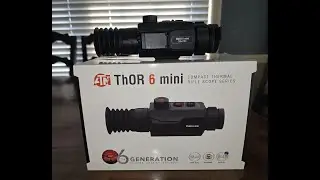 Первый взгляд на мини-тепловизионный прицел ATN Thor 6 (распаковка)