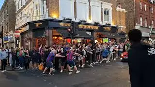 Crystal Palace FA Cup celebration