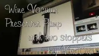 VinoDia Vacuum Wine Preserver Infotorial
