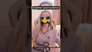 Kız Yayıncı vs Erkek Yayıncı | Yayına Giriş Farkı 🎙️😂
