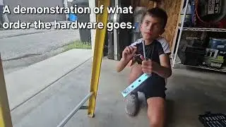 A Basic Install Of A Winch For The Garage.