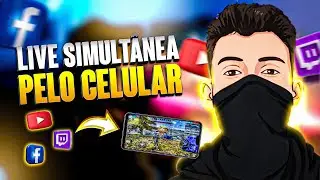 [SUPER F&Aacute;CIL] Como Fazer Live Multiplataformas Pelo Celular (+Chat na Tela)! Live Simult&acirc;nea