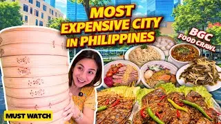 Eating in the MOST EXPENSIVE City in the Philippines | BGC Food Crawl | Din Tai Fung