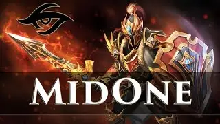 New Team Secret MidOne dragon knight ranked gameplay