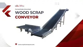Custom Industrial Conveyor System for Wood Scrap Handling - Royal Conveyor Solutions
