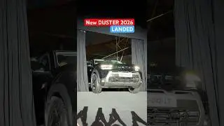 Выпущен Renault DUSTER 2026 &mdash; полностью обновленный автомобиль!!