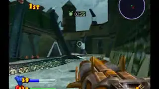 Serious Sam: Next Encounter (PS2) Online deathmatch (The Atlantean Temple)