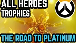 EARNING EVERY CHARACTER ACHIEVEMENT//TROPHY IN OVERWATCH