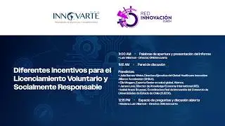 Diferentes incentivos para el Licenciamiento Voluntario y Socialmente Responsable (English video)