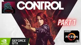 CONTROL GAMEPLAY (PART 1) INTRO On HP PAVILION 15 Ec 1024ax GAMING LAPTOP RYZEN 5 4600H | GTX 1650