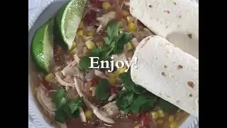 Easy Mexican Chicken & Rice Soup With Blue Label Organic Herbs