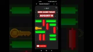 Hamster Kombat Mini Game Today 15 August Unlock Key | 15 August Mini Game Hamster Kombat | #minigame