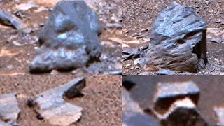 Stone Face on Mars Perseverance 1678