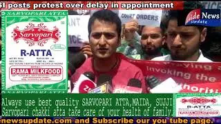 Selected candidates for SI posts protest over delay in appointment.