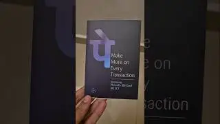 SBI phonepe credit card || unboxing