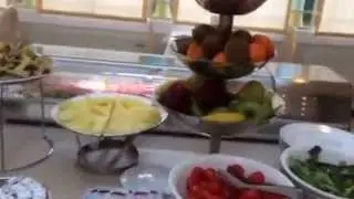 Breakfast at Grande Albergo Austonia Hungeria Hotel in Venice's Lido Island
