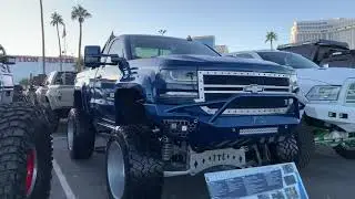 SEMA Show 2019 Off Road Truck Lineup Las Vegas