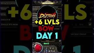Hit +6 or Brick (Bow Craft) | PoE 2 #poe2 #crafting #shorts