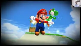 079 Super Mario Galaxy 2 - Starshine Beach Galaxy: Purple Coin Beach Dash