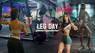Primeiro Vlog do canal - um pouco do meu treino de Posterior e Glúteo 🍑