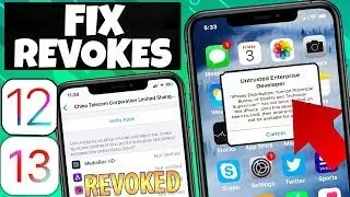 FIX & BYPASS All Revoked Apps IOS 12/13