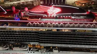 NAVE DA CROCIERA VIRGIN BRILLANT LADY - Ferma a FINCANTIERI di PALERMO