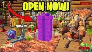How To OPEN LAST PRESENT in Fortnite (  Winterfest 2021 Present )