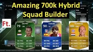 FIFA 14 - Amazing 700k Hybrid Squad Builder