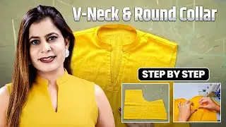 The REAL Difference Between V Neck and Round Collar