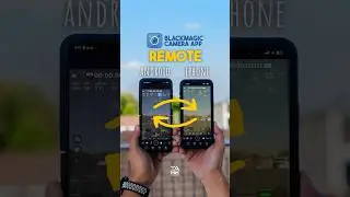 Android to iPhone Blackmagic Camera Remote Control