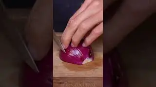&iquest;C&oacute;mo cortar cebolla en cubos? Corte brunoise #shorts