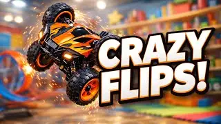 Super Fast Stunt Car! | Amazing 360&deg; Flipping Toy Car for Kids