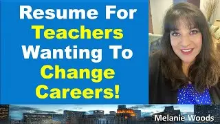 Resume for Teachers Wanting to Change Careers - Bullets You Can Use! #teaching #resume
