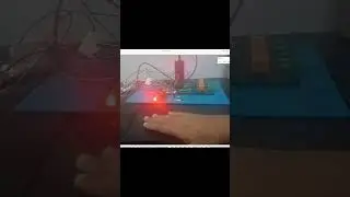 Microwave radar module with PIC16F877A microcontroller. 