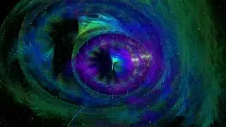 Quantum Lens Hole Julia (with Music)