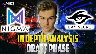 Nigma vs Secret DPC Draft analysis (game 1)