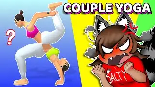 I TRY 100 Levels Of Couple Yoga...BUT It Can't Even