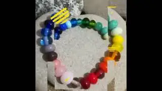 Bracelets en perles de verre