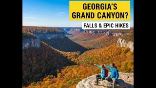 600 STAIRS! Hiking the Waterfalls Trail at Cloudland Canyon State Park, Georgia