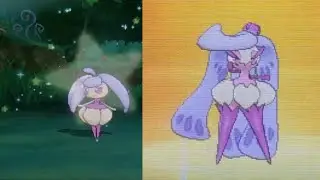 Shiny Steenee Shiny Living Dex + Evolution to Tsareena in Pokemon Ultra Moon (SOS Chain)