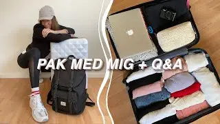 PAK MED MIG TIL SPANIEN + Q&A ✈️🇪🇸🌴