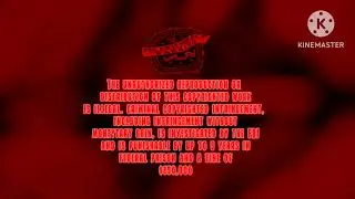 FBI Warning (Pound Puppies: The Night Of Pepper The Blood Beast Incident Variant)