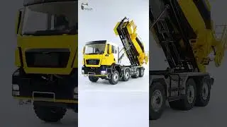 Check out this incredibly fun 1/148x8 mixer truck which realistically replicates the mixing process