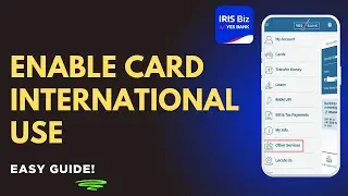 How to Enable International Use in Yes Bank Card