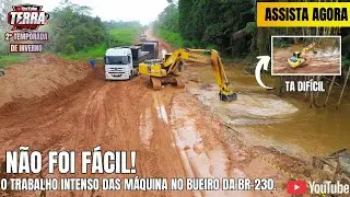 MÁQUINAS NO LIMITE: A luta para desentupir o bueiro na Transamazônica! 21/01/26