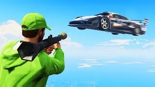 РАКЕТЧИКИ против ЛЕТАЮЩИХ МАШИН! (Смешные моменты GTA 5)