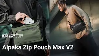 Обзор слинг-сумки Alpaka Zip Pouch Max V2